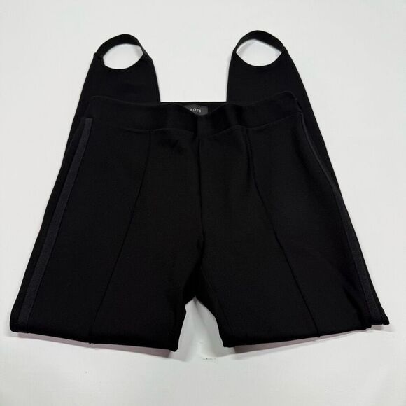 Talbots Black PONTE STIRRUP LEGGING Size 8 NWOT - Picture 1 of 7